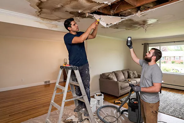 Ceiling Water Damage Restoration San Dimas