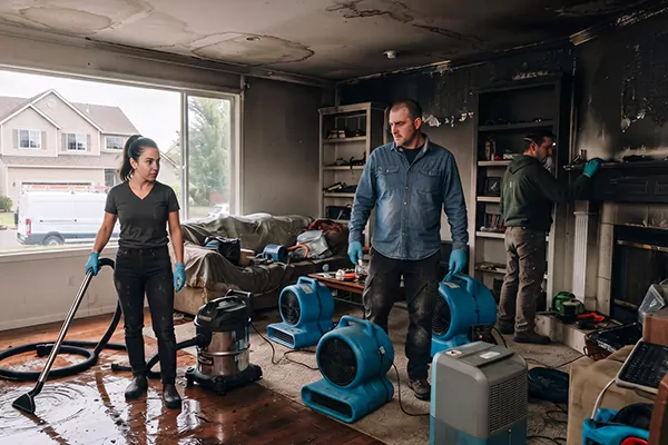 Smoke and Water Damage Restoration San Dimas