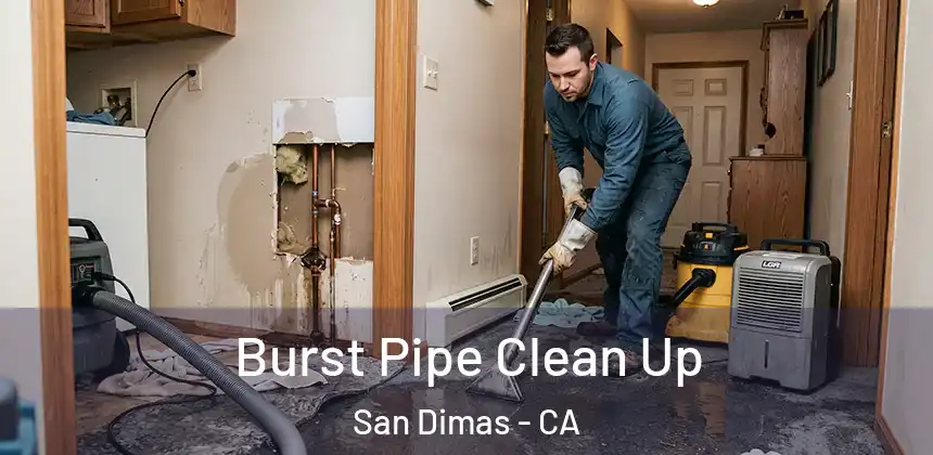  Burst Pipe Clean Up San Dimas - CA