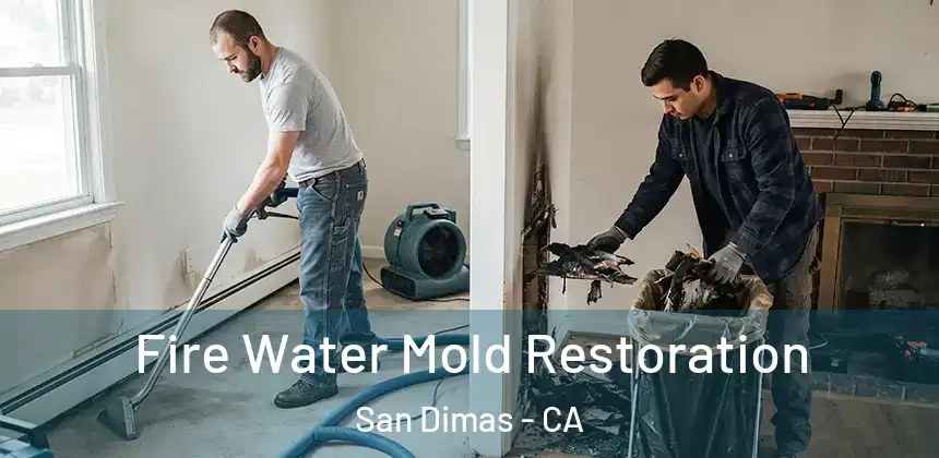  Fire Water Mold Restoration San Dimas - CA