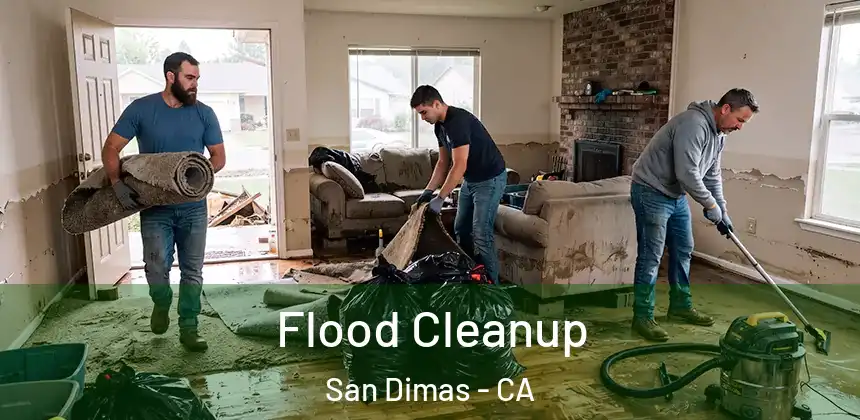 Flood Cleanup San Dimas - CA