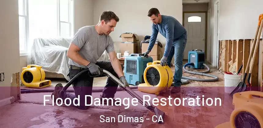  Flood Damage Restoration San Dimas - CA