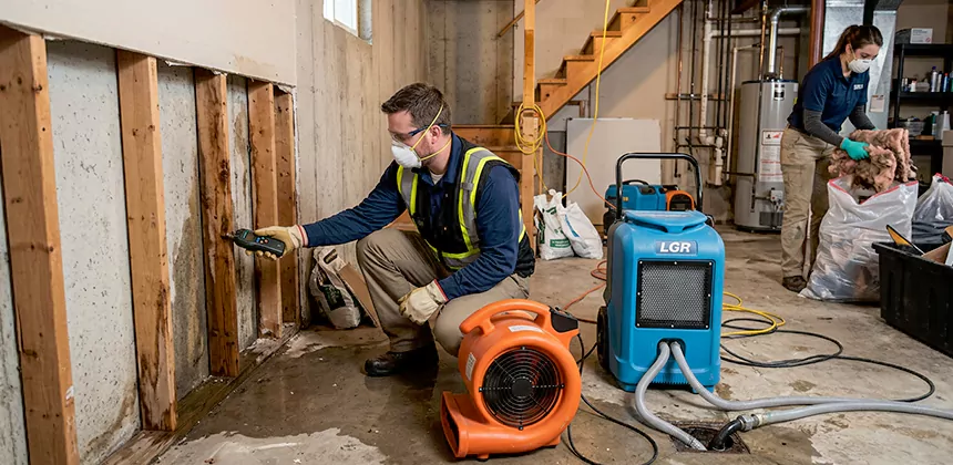 Basement Restoration After Water Damage in San Dimas