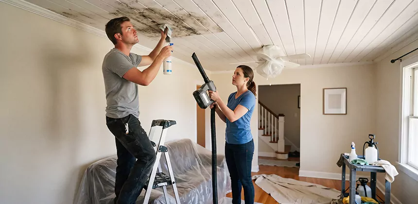 Ceiling Mold Treatment in San Dimas