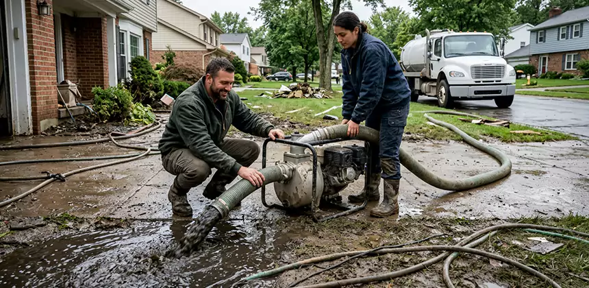 Sewage and Flood Water Removal in San Dimas