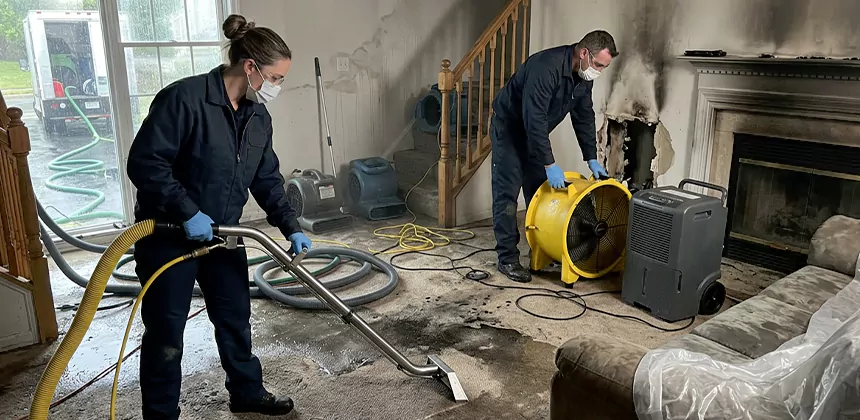 Same-Day Fire and Water Restoration in San Dimas