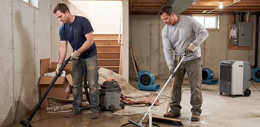 Basement Flood Water Removal in San Dimas
