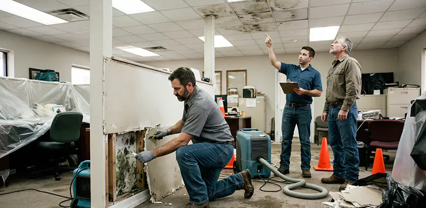 Commercial Mold Damage in San Dimas