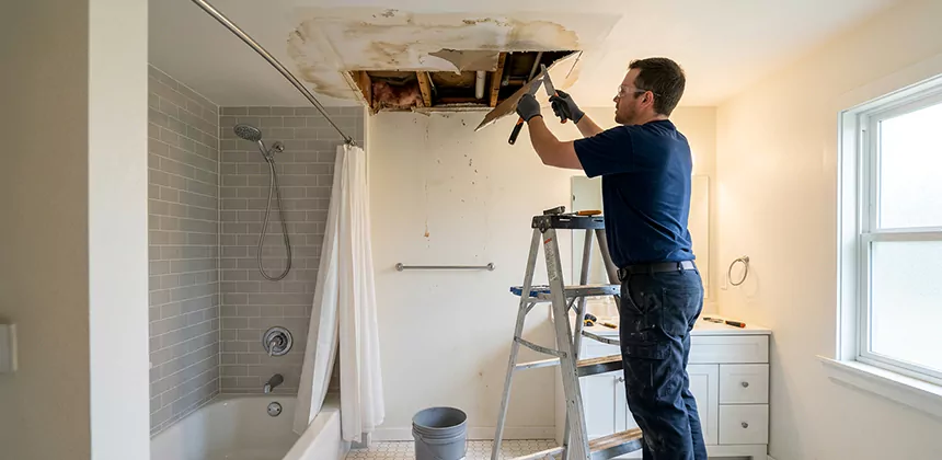 Bathroom Leak Ceiling Repair in San Dimas