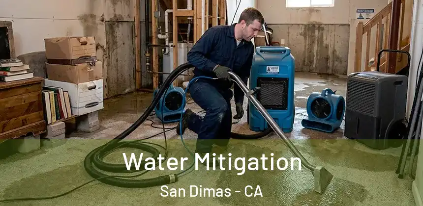Water Mitigation San Dimas - CA